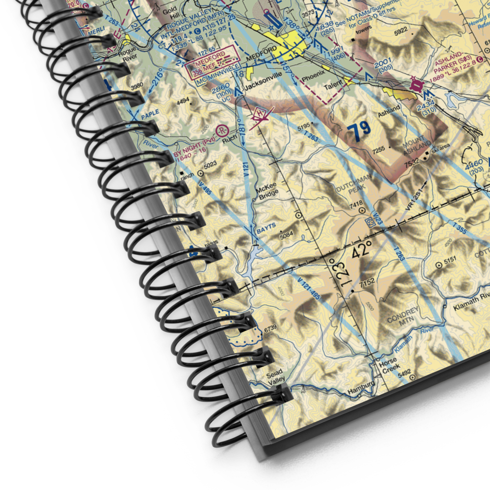 Oakridge Ranch Airport (26OG) VFR Sectional Notebook 