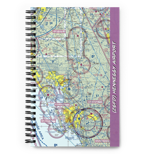 Hennessy Airport (26FD) VFR Sectional Notebook