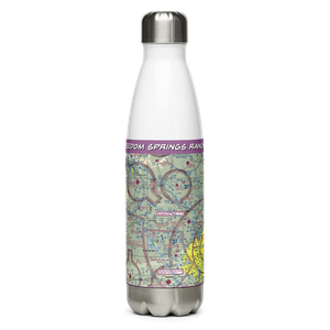 Freedom Springs Ranch Airport (TA66) VFR Sectional Water Bottle