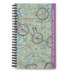 New York Mills Municipal Airport (25Y) VFR Sectional Notebook
