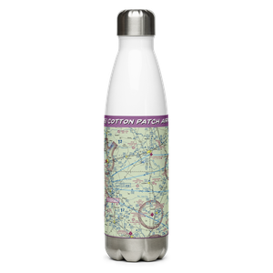Cotton Patch Airport (TA75) VFR Sectional Water Bottle