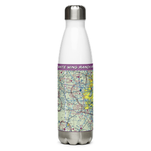 White Wing Ranch Airport (TA97) VFR Sectional Water Bottle
