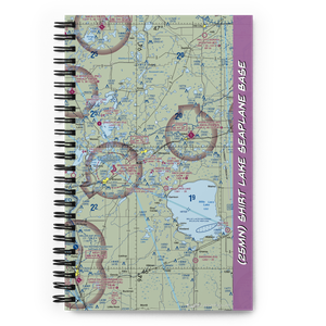 Shirt Lake Seaplane Base (25MN) VFR Sectional Notebook