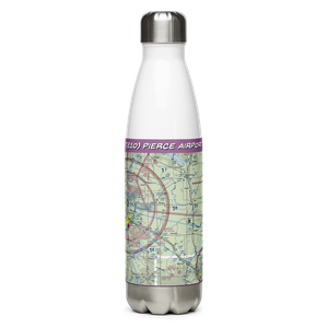 Pierce Airport (TE10) VFR Sectional Water Bottle