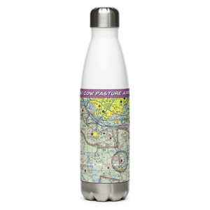 Cow Pasture Airport (TE16) VFR Sectional Water Bottle