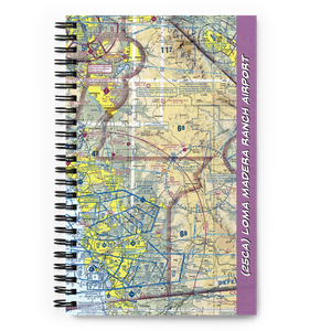 Loma Madera Ranch Airport (25CA) VFR Sectional Notebook