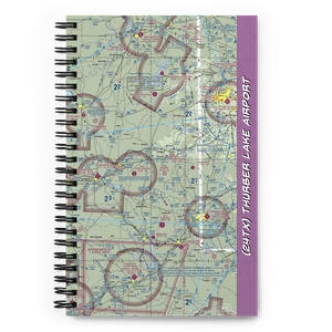 Thurber Lake Airport (24TX) VFR Sectional Notebook