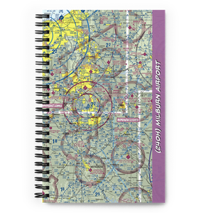 Milburn Airport (24OH) VFR Sectional Notebook