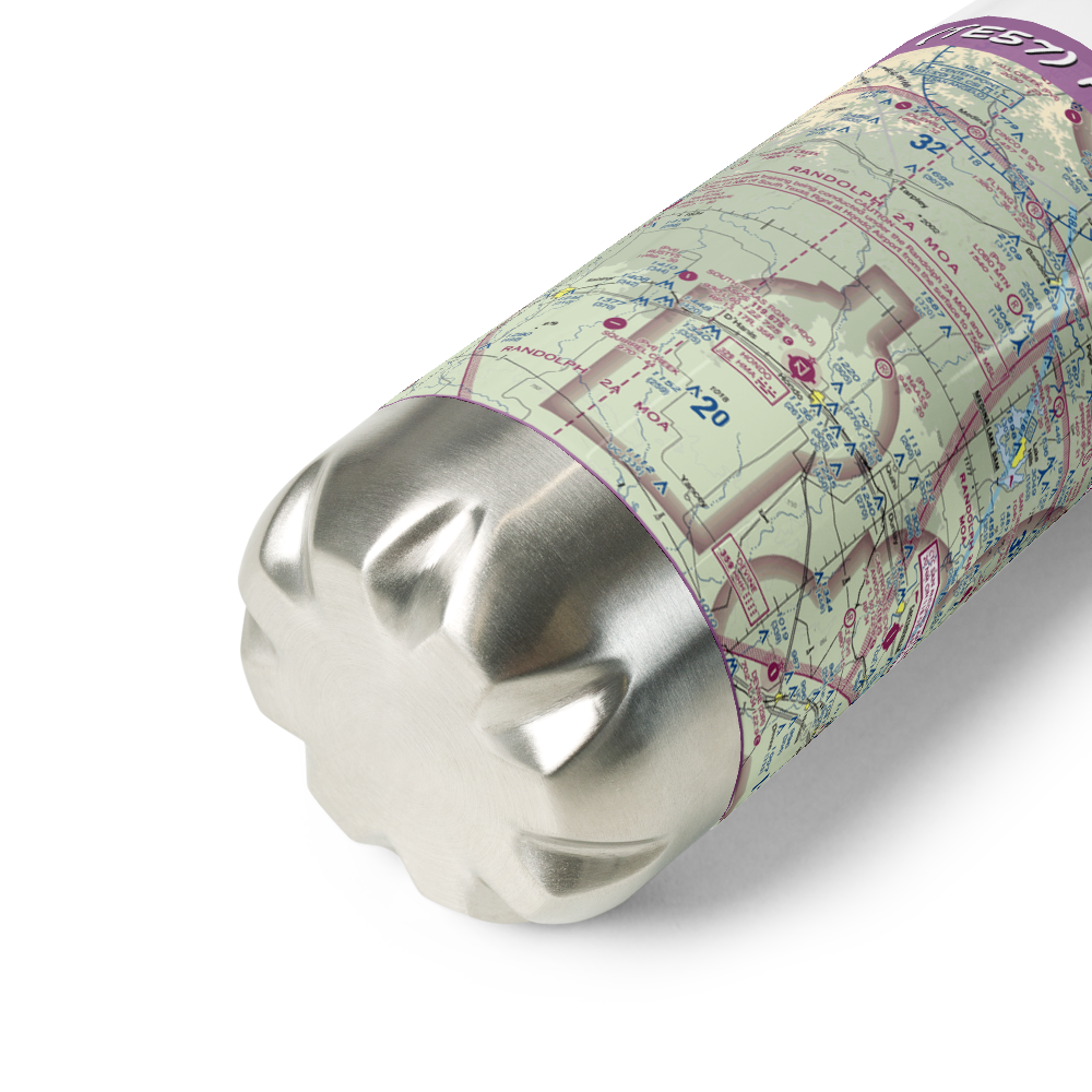 Haass Field (TE57) VFR Sectional Water Bottle 