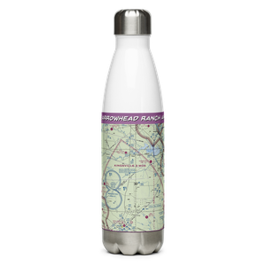 Arrowhead Ranch Airport (TE63) VFR Sectional Water Bottle
