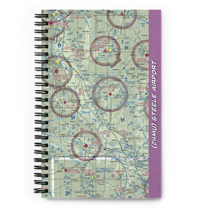 Steele Airport (24MU) VFR Sectional Notebook