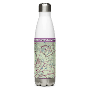 Westwind Ranch Airport (TE83) VFR Sectional Water Bottle