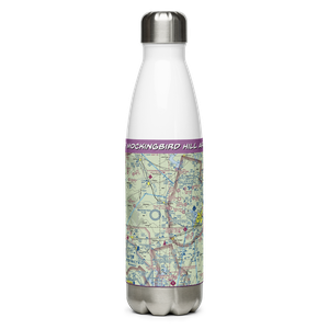 Mockingbird Hill Airport (TE84) VFR Sectional Water Bottle