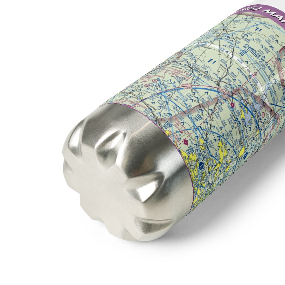 Marmack Airport (TE85) VFR Sectional Water Bottle 