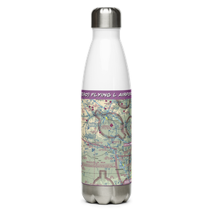 Flying L Airport (TE90) VFR Sectional Water Bottle
