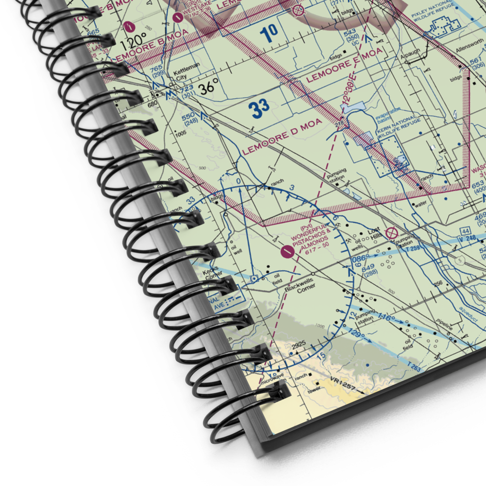Boswell Airport (24CL) VFR Sectional Notebook 