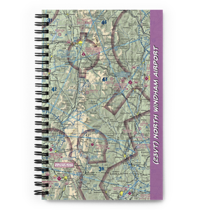 North Windham Airport (23VT) VFR Sectional Notebook