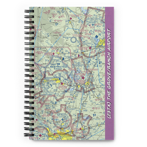 The Grove/Ranch Airport (23TX) VFR Sectional Notebook