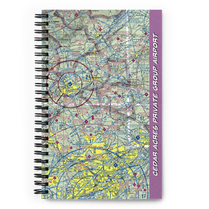 Cedar Acres Private Group Airport (23PA) VFR Sectional Notebook