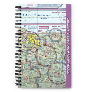 Long Acre Farms Airport (23NK) VFR Sectional Notebook