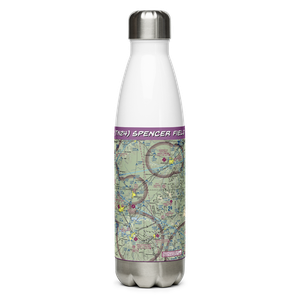 Spencer Field (TN24) VFR Sectional Water Bottle