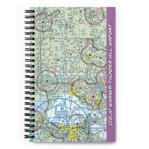 Warner-Thunder Hill Airport (23LA) VFR Sectional Notebook