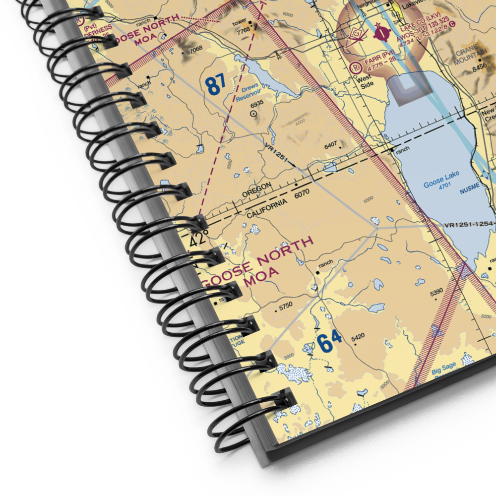 Withrotor Airport (22OG) VFR Sectional Notebook 