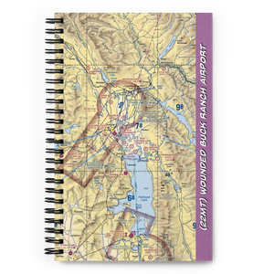 Wounded Buck Ranch Airport (22MT) VFR Sectional Notebook