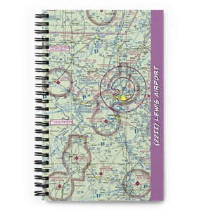 Lewis Airport (22II) VFR Sectional Notebook