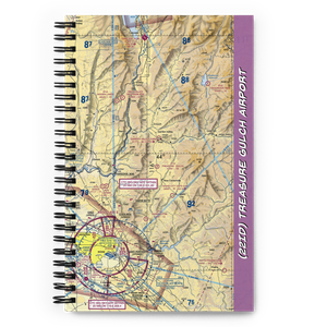 Treasure Gulch Airport (22ID) VFR Sectional Notebook