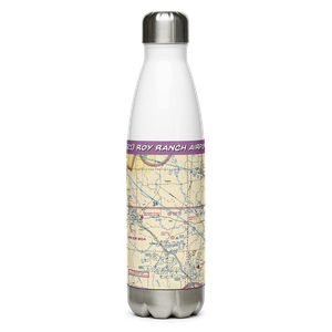 Roy Ranch Airport (TS21) VFR Sectional Water Bottle