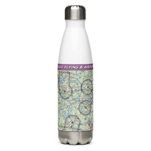 Flying B Airport (TS54) VFR Sectional Water Bottle