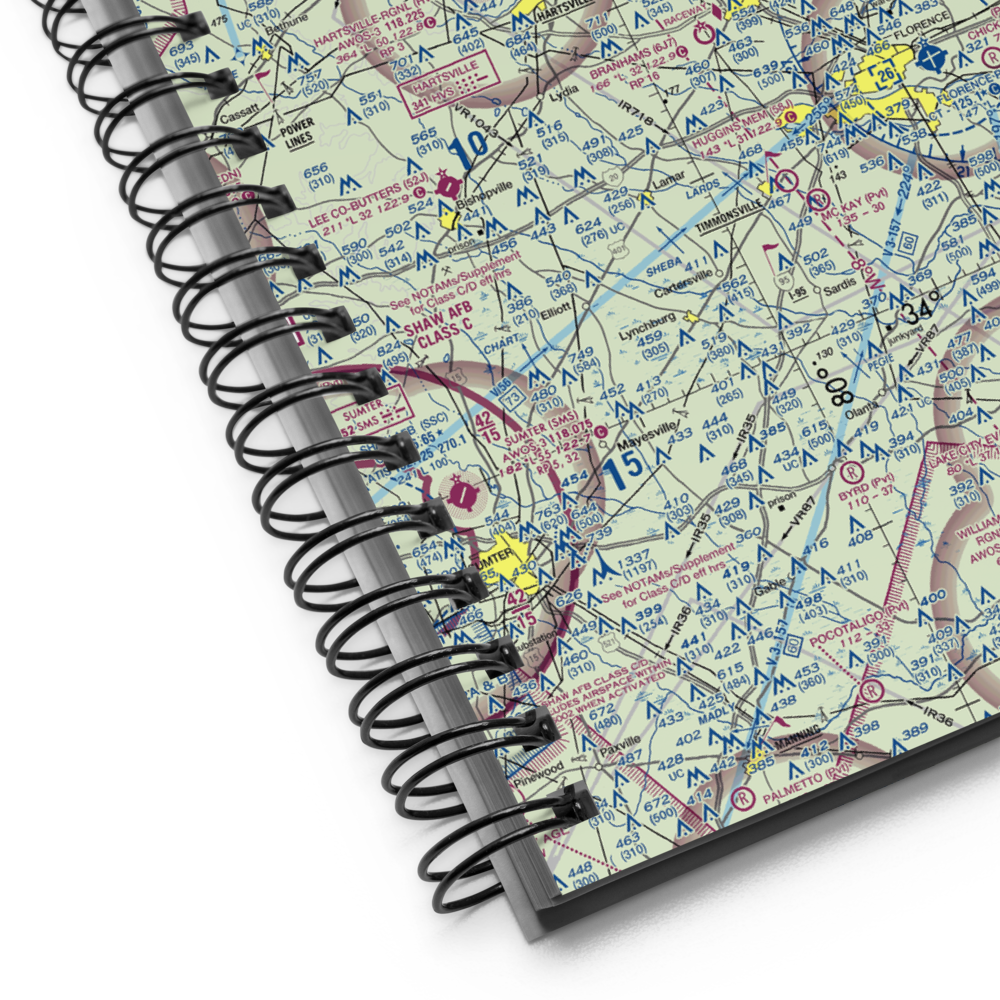 Graham Airport (21SC) VFR Sectional Notebook 