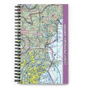 Propwash Airport (21NH) VFR Sectional Notebook