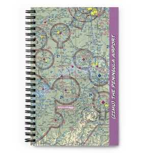 The Peninsula Airport (21MU) VFR Sectional Notebook