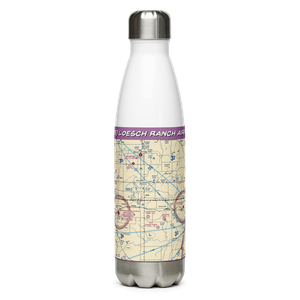 Loesch Ranch Airport (TS78) VFR Sectional Water Bottle