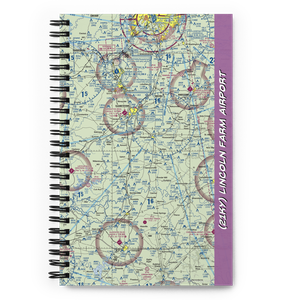 Lincoln Farm Airport (21KY) VFR Sectional Notebook