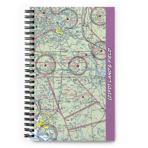 Land's Field (21FD) VFR Sectional Notebook