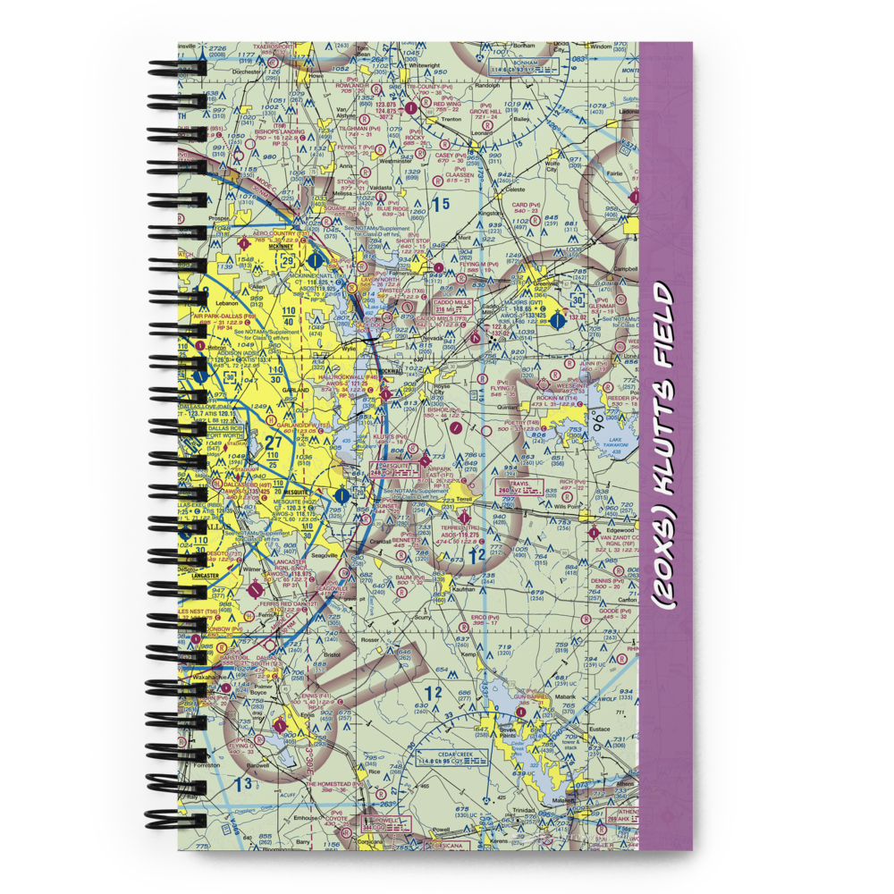 Klutts Field (20XS) VFR Sectional Notebook 