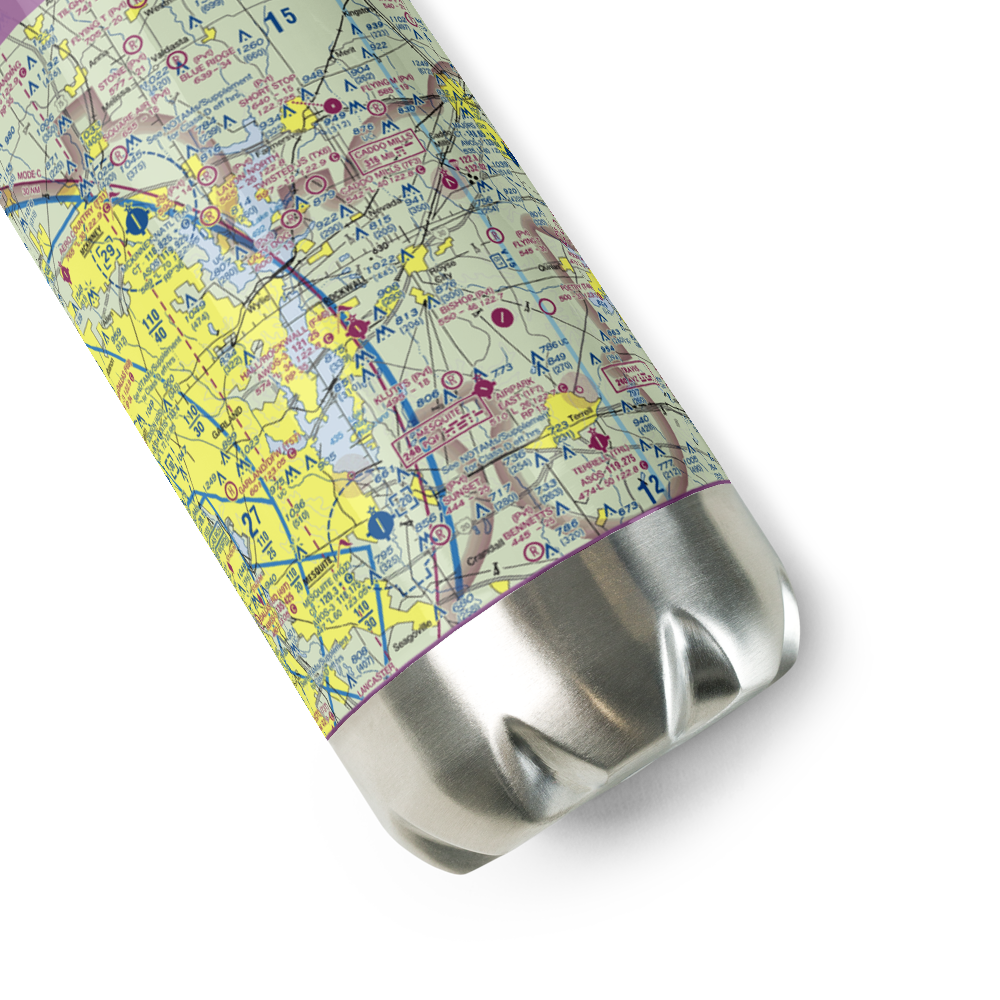 Kudlacek Field (TT32) VFR Sectional Water Bottle 