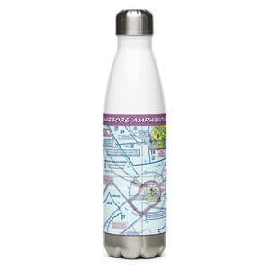 Two Harbors Amphibious Terminal (TWH) VFR Sectional Water Bottle