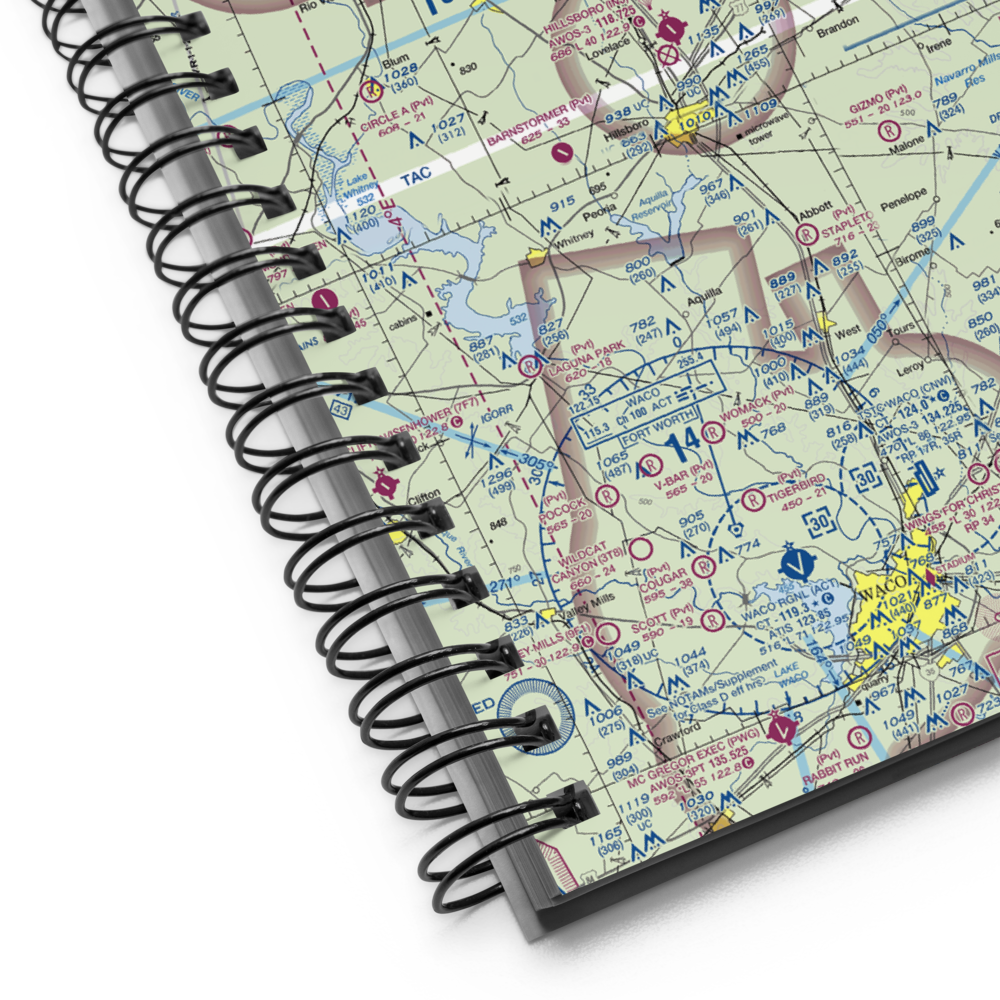 Reece Ranch Airport (20TE) VFR Sectional Notebook 
