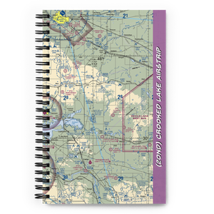 Crooked Lake Airstrip (20ND) VFR Sectional Notebook