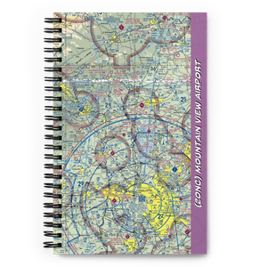 Mountain View Airport (20NC) VFR Sectional Notebook