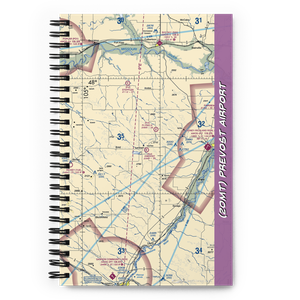Prevost Airport (20MT) VFR Sectional Notebook