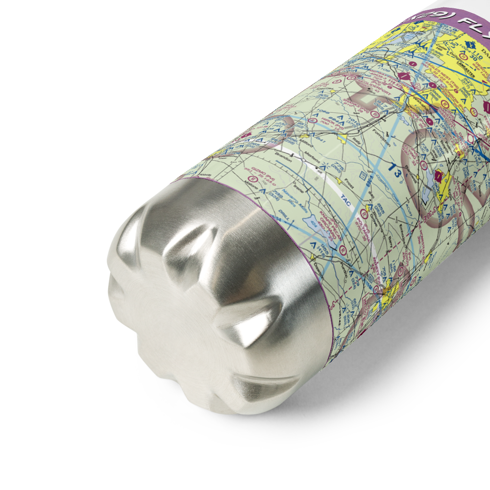 Flying O Airport (TX29) VFR Sectional Water Bottle 
