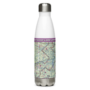 Echo Lake Airport (TX40) VFR Sectional Water Bottle