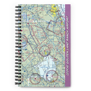 Golden Land Ranch Airport (20FA) VFR Sectional Notebook