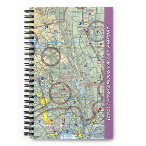 Mysterious Valley Airport (20CL) VFR Sectional Notebook