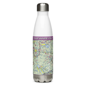 Goode Field (TX43) VFR Sectional Water Bottle